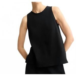 NEW ARLO MOTT hart a-line swing tank top in black
